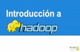 Introducción a hadoop