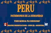 Peru   Patrimonios De La Humanidad