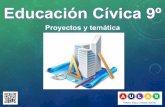 Proyectos y temas Cívica noveno año 2015.