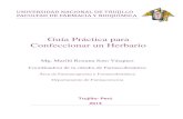 Guía Práctica para Confeccionar un Herbario por Prof. Marilú Roxana Soto Vásquez