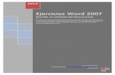 Ejercicios word 2007