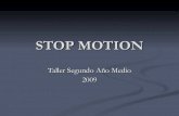 ¿Qué es el Stop Motion?