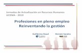 Profesiones en pleno empleo Reinventando la gestión - por Guillermo Daud