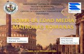 Roma - Medicina en roma - Edad Media - Matronas Romanas - Fabiola, Paula y Marcela