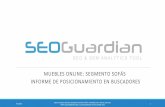 SEOGuardian - Muebles Online: Segmento Sofás en España