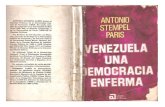 Venezuela una Democracia enferma. Antonio Stempel París