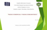 RADIO COMUNITARIA  Y RADIO COMERCIAL DRA NANCY OJEDA