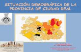 Situación Demográfica de la Provincia de Ciudad Real.