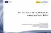 Jornada "Financiación de la I+D+i Retos y Oportunidades de Colaboración Universidad-Empresa"