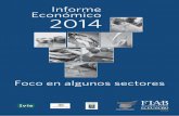 20150512 Informe Económico IAB 2014 - Separatas sectores de alimentación animal y bebidas refrescantes