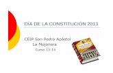 Día de la constitución 2013