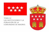 Tema 12 - Instituciones Comunidad MADRID