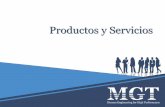 Productos y Servicios MGT 2015