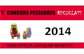 V Concurs Pesssbres reciclats 2014
