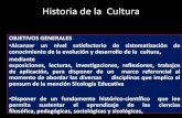 Historia de la  cultura
