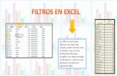 Filtros en  Excel Grupo 2