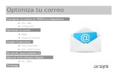 Webinar - Optimiza tu correo electrónico