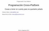 Programando Cross-Platform: cosas a tener en cuenta para no quedarte pelado