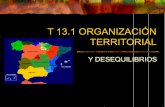 ORGANIZACIÓN TERRITORIAL Y DESIGUALDADES EN ESPAÑA