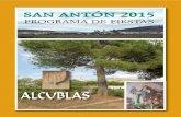 Programa San Antón 2015