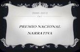 Premio nacional narrativa (2000-2012)