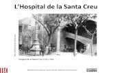 L’Hospital de la Santa Creu 1401-1929