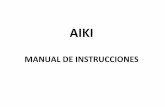 Aiki manual de instrucciones