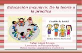 Educación inclusiva: De la teoría a la práctica