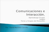 Comunicacion e Interacción