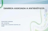 Diarrea asociada a antibioticos por Dr. Ivan Perez