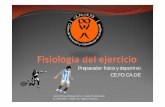 Fisiologia del deporte - apunte1- Centro de Formación y Capacitación en el Deporte- Curso de PREPARADOR FÍSICO DEPORTIVO.