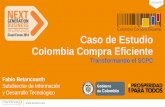 Caso de estudio AWS - Colombia Compra Eficiente - Fabio Betancourth Cloud Forum Avanxo 2014