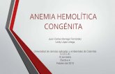 Anemia hemolítica congénita