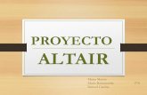 Proyecto Altair de 2º de Bachillerato