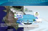 Programa integral de abastecimiento de agua para guanacaste (pacifico norte) PIAAG