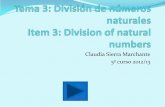Tema 3. divisiión de números naturales