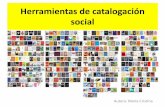 Herramientas de catalogación social