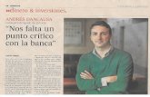 Andrés Dancausa en El País: saber lo qué se firma