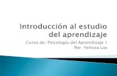 Introducción al estudio del aprendizaje!tutoria