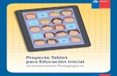 Proyecto Tablet para Educación Inicial - Orientaciones pedagógicas
