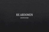 Rx abdomen