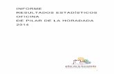 Informe Estadísticas Pilar de la Horadada 2014
