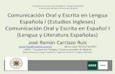 Resolución examen "Comunicación oral y escrita en lengua española I", Grado en Estudios Ingleses #COELEIyCOEEI 19 1 2015