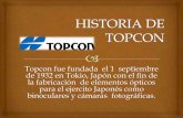 Historia de topcon