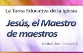 LA TAREA EDUCATIVA DE LA IGLESIA - Lección 03 {GLOBAL UNIVERSITY}