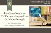 Enseñanza basada en ticc’s para el aprendizaje de la Microbiología