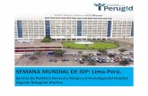 Presentación semana IDP 2014 : Hospital Rebagliati, Lima-Perú