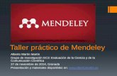Taller práctico de Mendeley. Grado en Información y Documentación 27/11/2014)