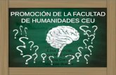 Promoción Facultad Humanidades CEU San Pablo