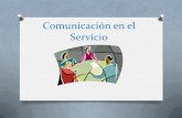 Comunicación en el servicio